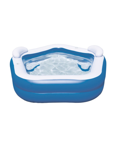 Inflatable Paddling Pool for Children Bestway Multicolour 213 x 206 x 69 cm