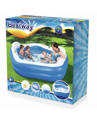 Inflatable Paddling Pool for Children Bestway Multicolour 213 x 206 x 69 cm