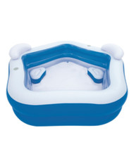 Inflatable Paddling Pool for Children Bestway Multicolour 213 x 206 x 69 cm