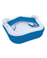 Inflatable Paddling Pool for Children Bestway Multicolour 213 x 206 x 69 cm