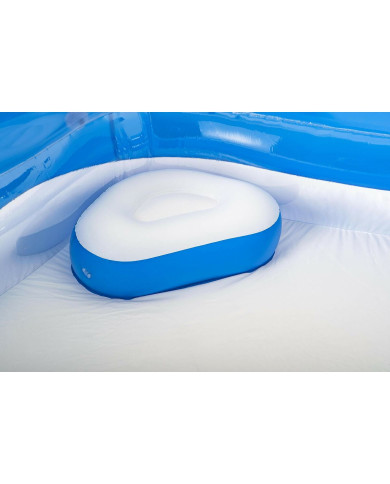 Inflatable Paddling Pool for Children Bestway Multicolour 213 x 206 x 69 cm
