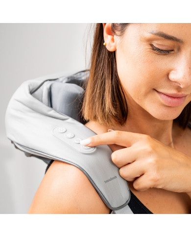 Rechargeable 6D Neck and Back Massager Silax InnovaGoods