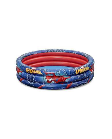 Inflatable Paddling Pool for Children Bestway Spiderman 122 x 30 cm
