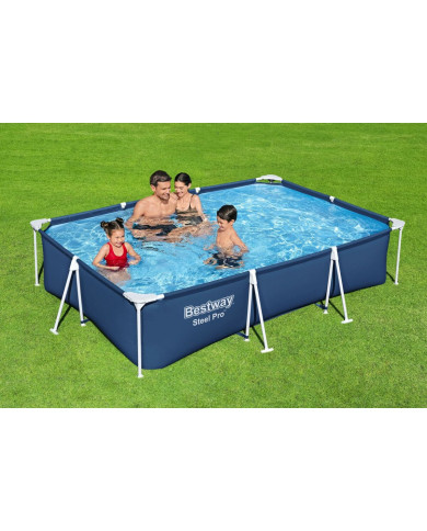 Bestway Adult Rigid Pool with Filter 300x201x66 cm Garden 56411