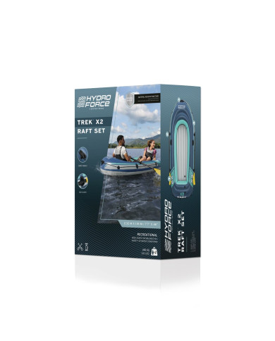 Bestway Trek X2 Boat Set 232x118 cm Leisure 61153