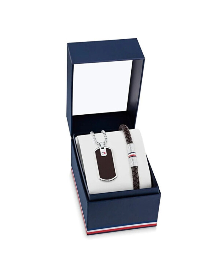 Jewellery Kit Tommy Hilfiger 2770169 Brown Black