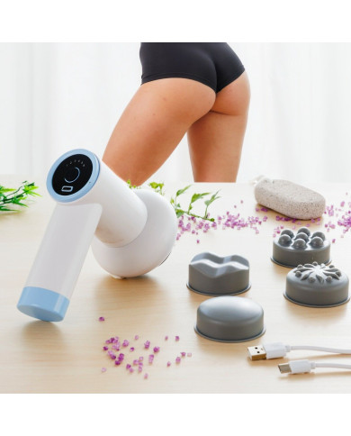 6-in-1 Rechargeable Anti-Cellulite Massage Gun CellyGun InnovaGoods