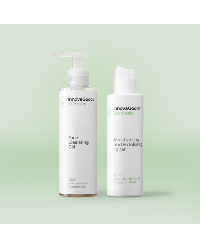 Face Cleansing Duo Pack CBD InnovaGoods
