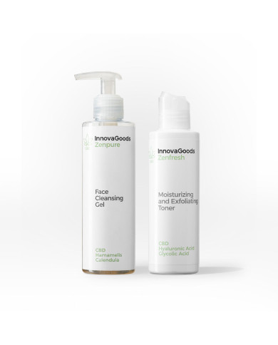 Face Cleansing Duo Pack CBD InnovaGoods