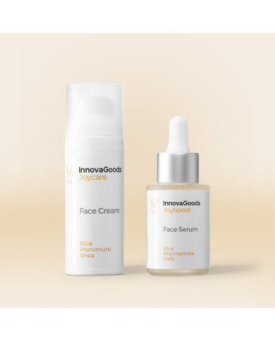 Face Moisturising Duo Pack Rice InnovaGoods