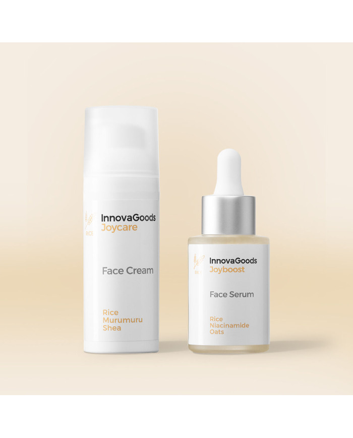 Face Moisturising Duo Pack Rice InnovaGoods