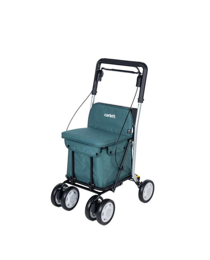 Shopping cart Carlett COMFORT PINE Green 45 L