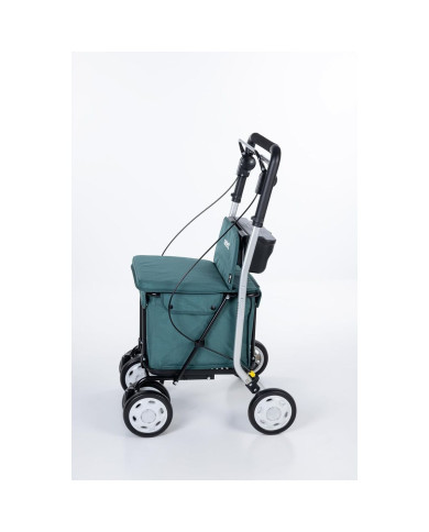 Shopping cart Carlett COMFORT PINE Green 45 L