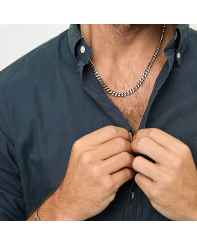 Necklace and bracelet set One Jewels OAMN4201SS Silver
