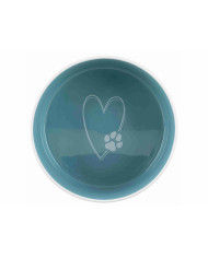 Dog Feeder Trixie White Turquoise 1,4 L