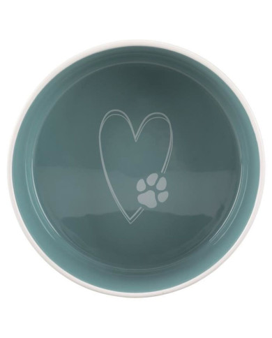 Dog Feeder Trixie White Turquoise 1,4 L