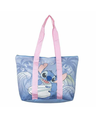 Beach Bag Stitch 47 x 33 x 15 cm Blue