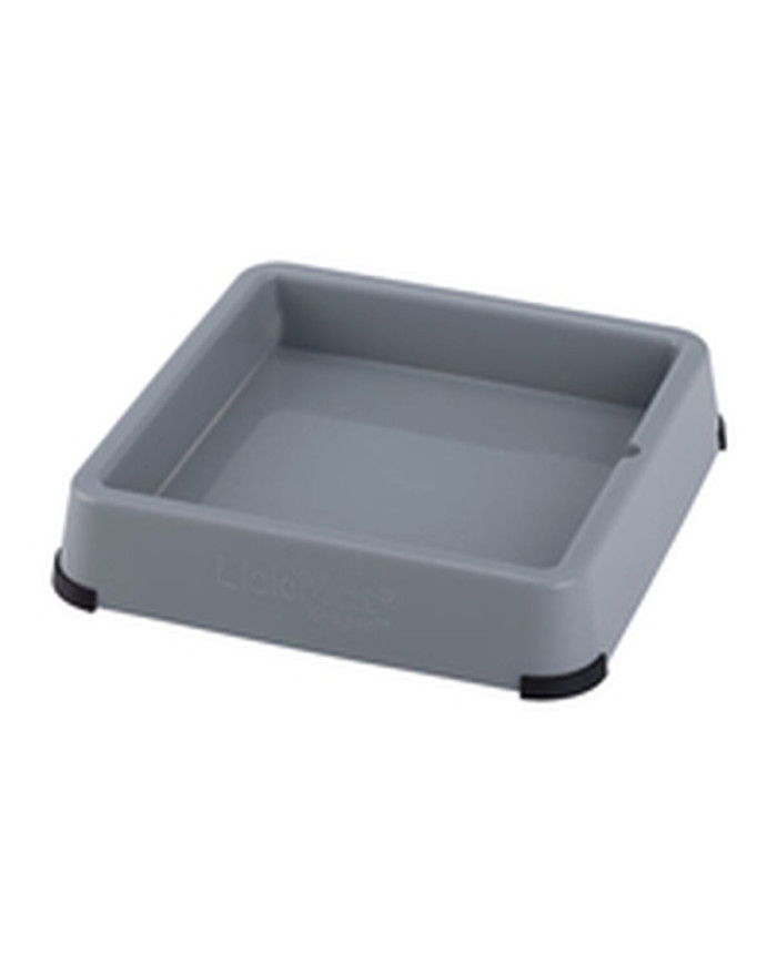 Dog Feeder Lickimat Indoor Keeper Grey polypropylene