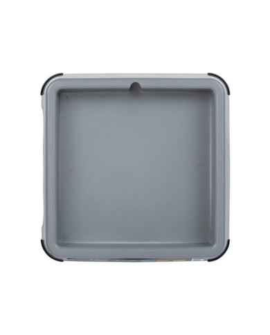 Dog Feeder Lickimat Indoor Keeper Grey polypropylene