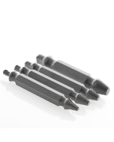 Damaged Screw Remover Set InnovaGoods 4 Units