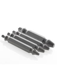 Damaged Screw Remover Set InnovaGoods 4 Units