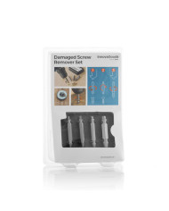 Damaged Screw Remover Set InnovaGoods 4 Units