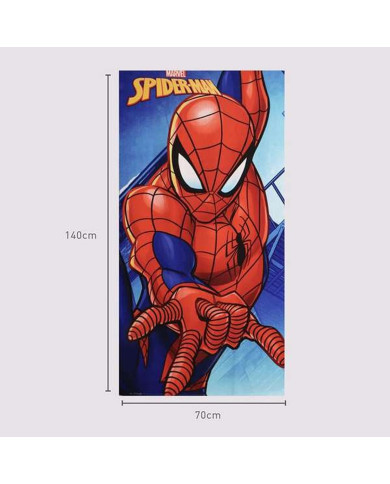 Beach Towel Spider-Man Blue 70 x 140 cm
