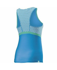 Women's Sleeveless T-shirt Wilson Glamour Green Tennis Reversible (Refurbished C)