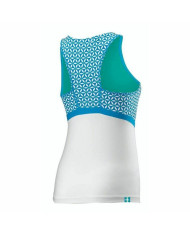 Women's Sleeveless T-shirt Wilson Glamour Green Tennis Reversible (Refurbished C)