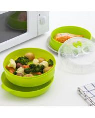 Microwave Double Steamer Codowave InnovaGoods
