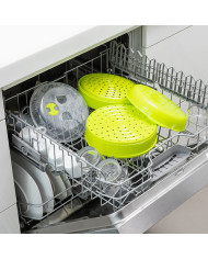 Microwave Double Steamer Codowave InnovaGoods