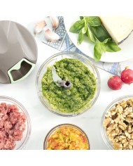 Manual mini chopper with pull cord Spinop InnovaGoods
