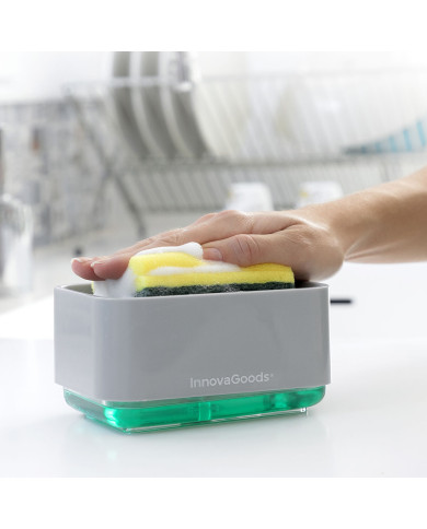 2-in-1 Soap Dispenser for the Kitchen Sink Pushoap InnovaGoods