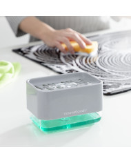 2-in-1 Soap Dispenser for the Kitchen Sink Pushoap InnovaGoods