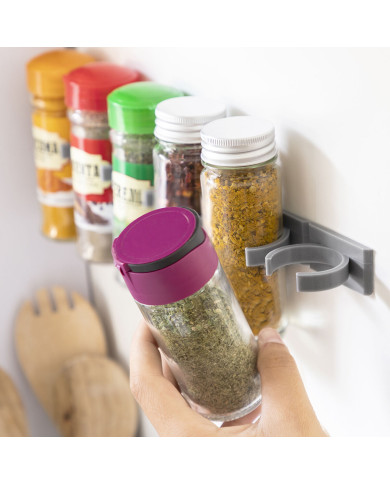 Adhesive and Divisible Spice Organiser Jarlock x20 InnovaGoods
