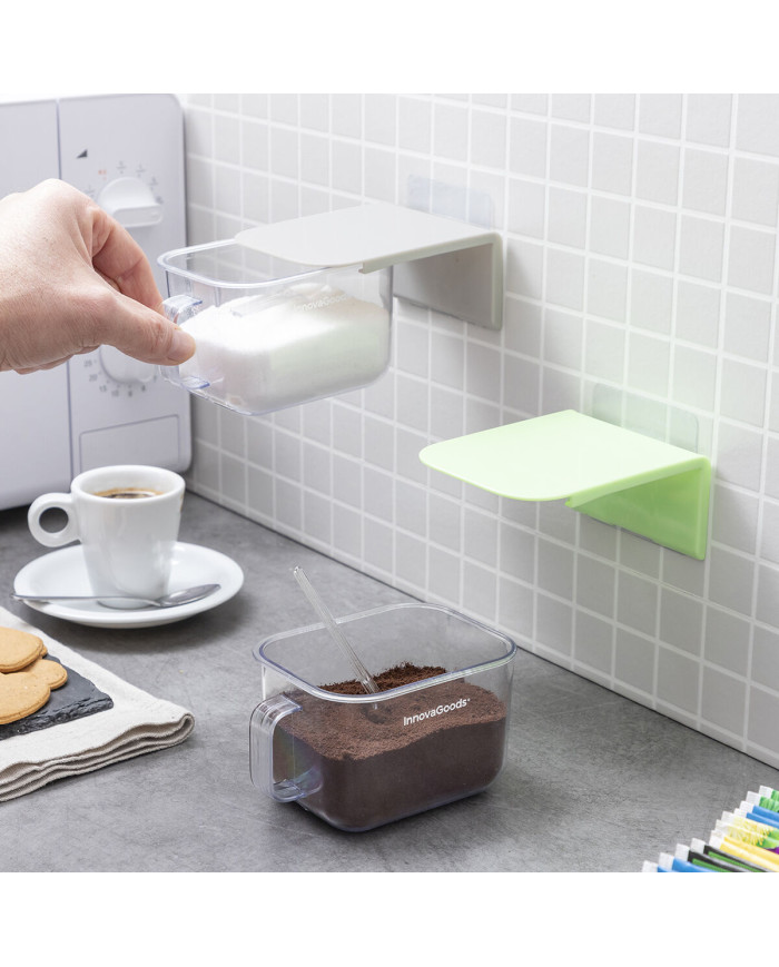 Removable Adhesive Kitchen Containers Handstore InnovaGoods 2 Units