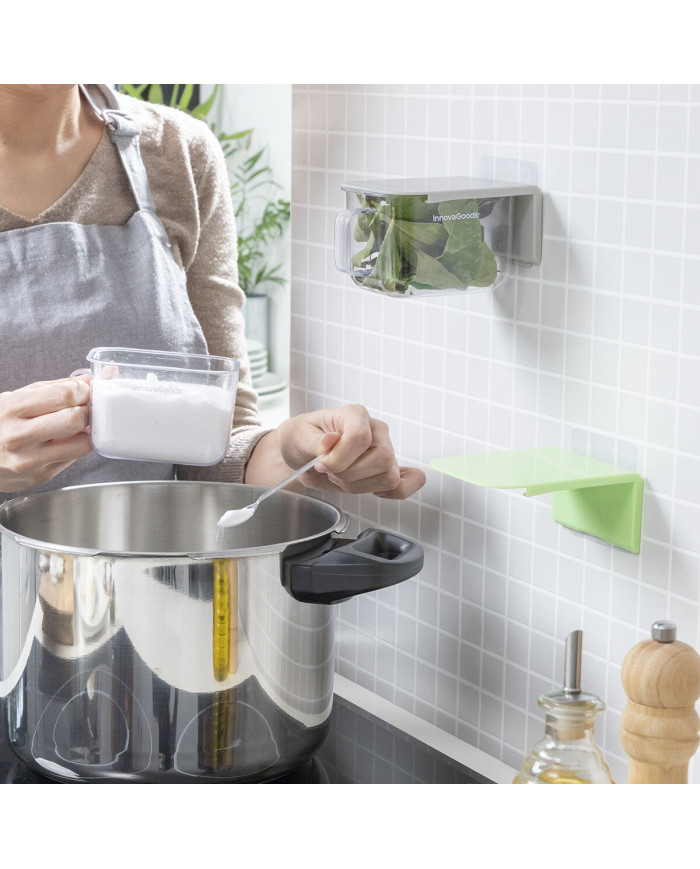 Removable Adhesive Kitchen Containers Handstore InnovaGoods 2 Units