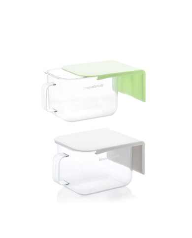 Removable Adhesive Kitchen Containers Handstore InnovaGoods 2 Units