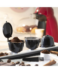 Set of 3 Reusable Coffee Capsules Redol InnovaGoods