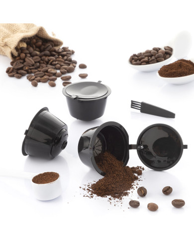 Set of 3 Reusable Coffee Capsules Redol InnovaGoods