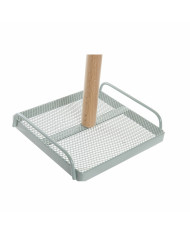 Kitchen Paper holder DKD Home Decor Beige Metal Mint Pinewood (16 x 15 x 29,5 cm) (2 Units)