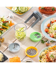 Vegetable Spiral Cutter and Grater with Recipes Vigizer InnovaGoods