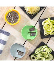 Vegetable Spiral Cutter and Grater with Recipes Vigizer InnovaGoods