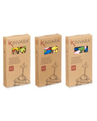 Barbecue Skewer Set Kinvara Bamboo Skewer Decorated (24 Units)