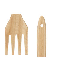 Kitchen Spatula Kinvara Wood 7 x 35 x 2 cm Fork (12 Units)