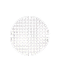 Non-slip Mat Kinvara Transparent Plastic 29 x 0,1 x 29 cm Sink (12 Units)