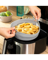 Folding Silicone Basket for Air Fryer Fliynner InnovaGoods