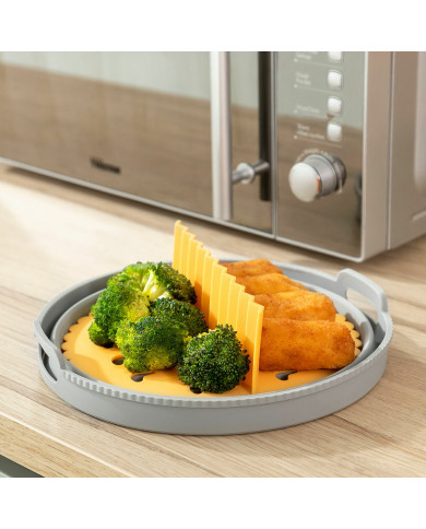 Folding Silicone Basket for Air Fryer Fliynner InnovaGoods