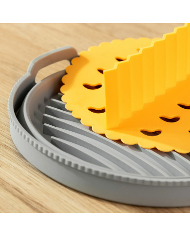Folding Silicone Basket for Air Fryer Fliynner InnovaGoods