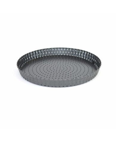 Cake Mould Quttin 28 x 3 cm Drilled Detachable (12 Units)